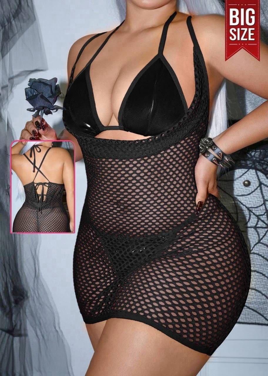 Fishnet Teddy