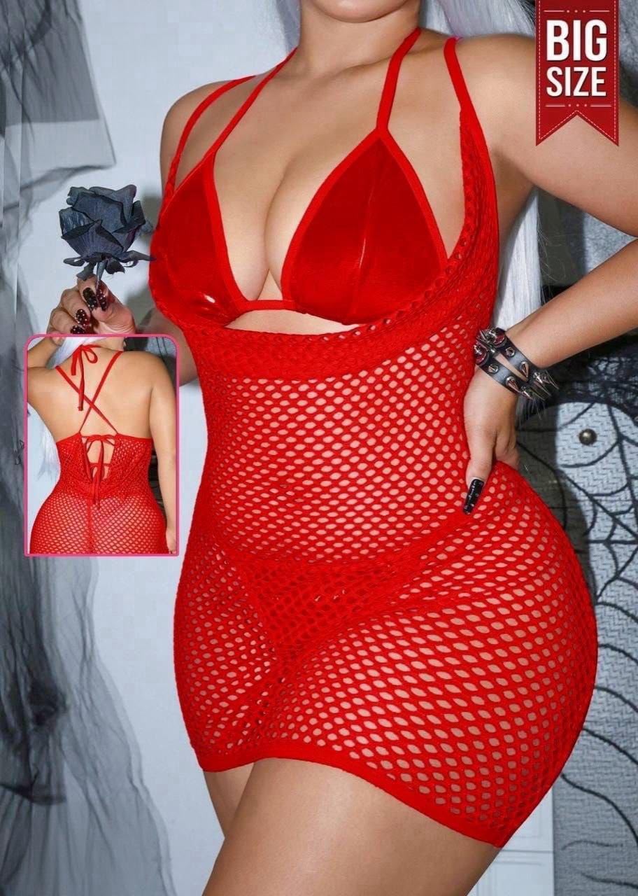 Fishnet Teddy