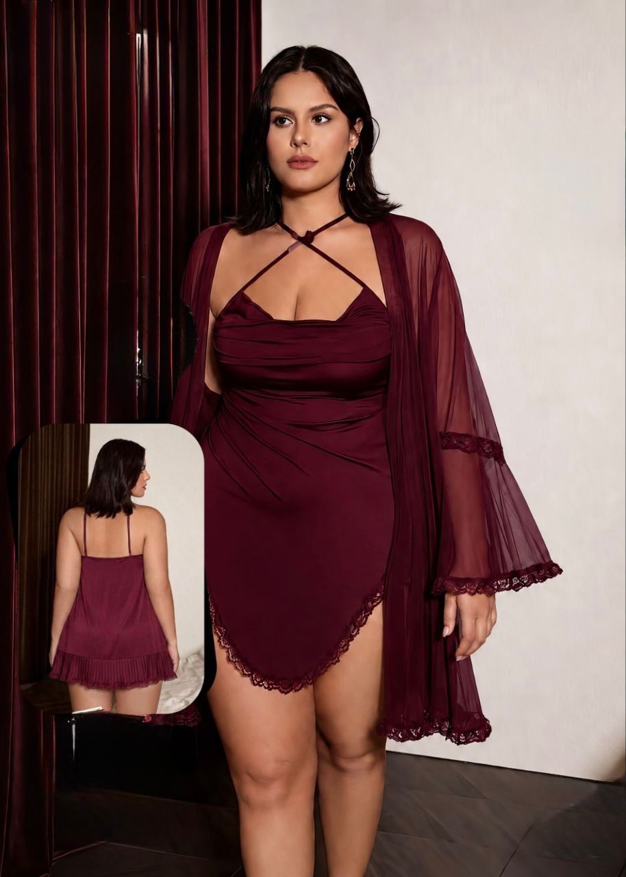 Aveline Robe Babydoll