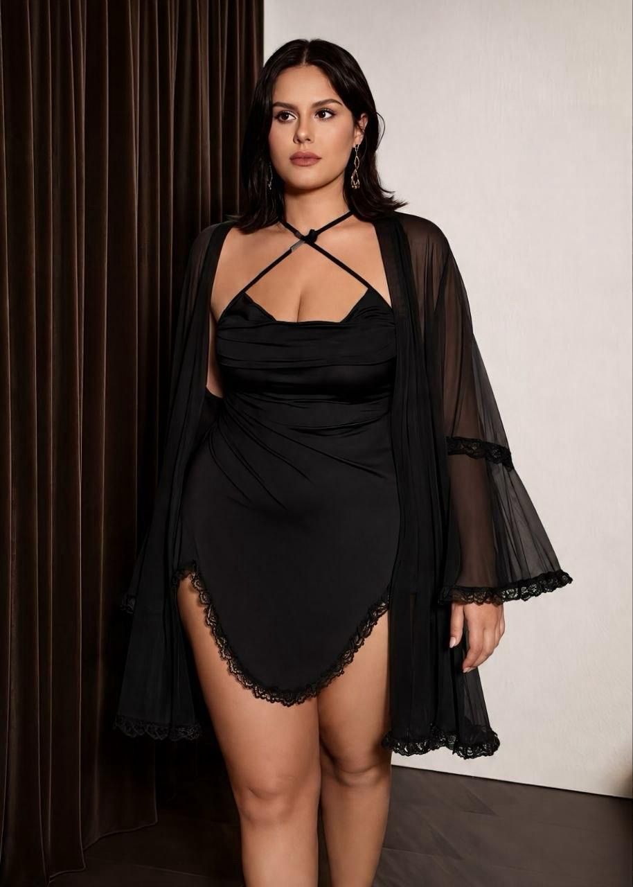 Aveline Robe Babydoll