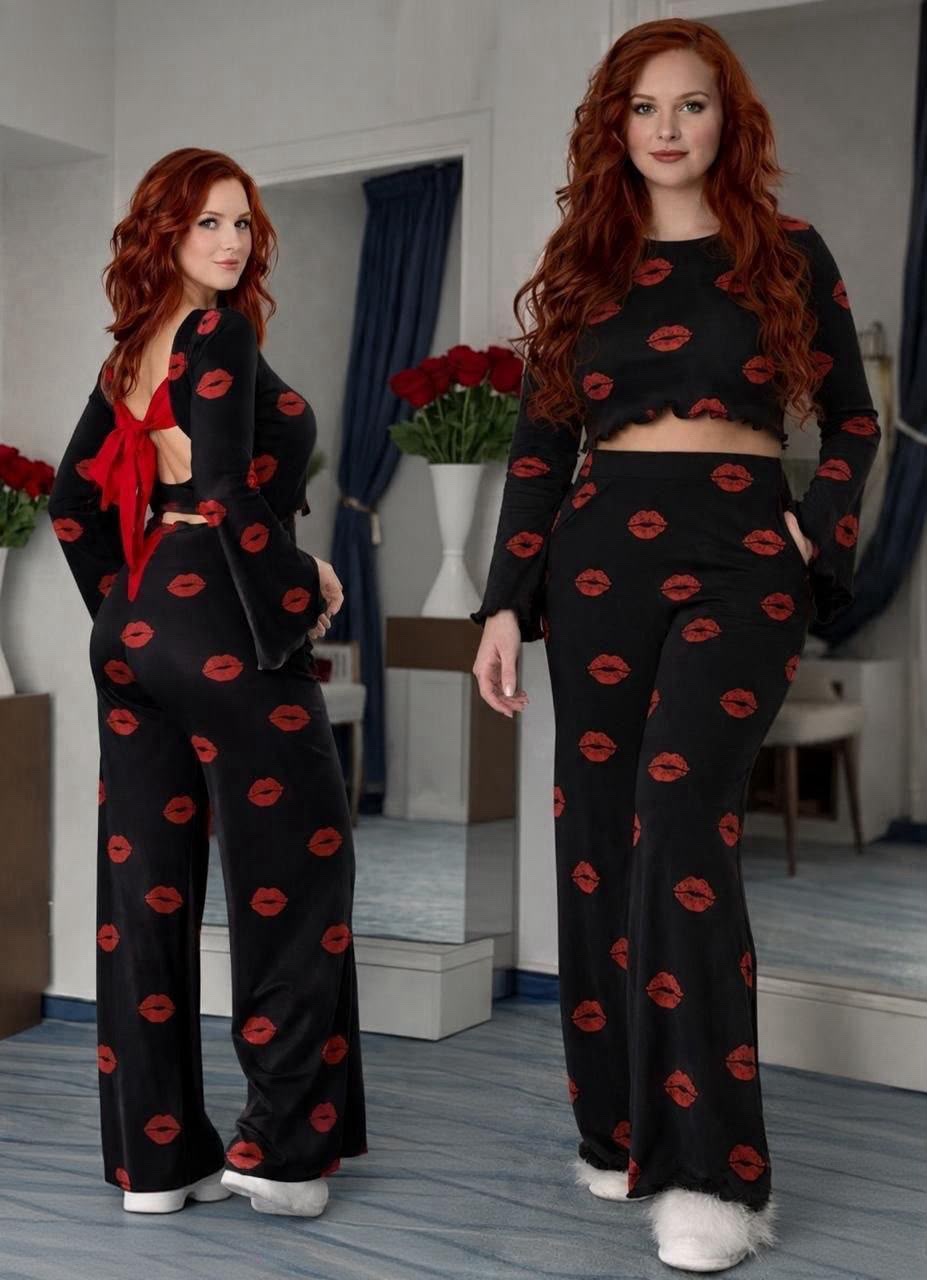 Velvet Kiss Pajama Set