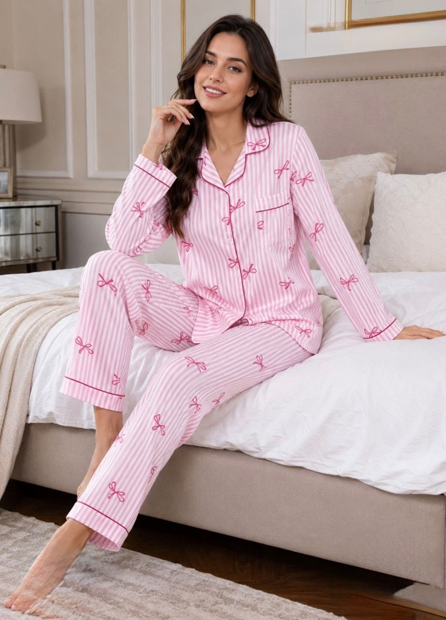 Rosy Haze Pajama Set