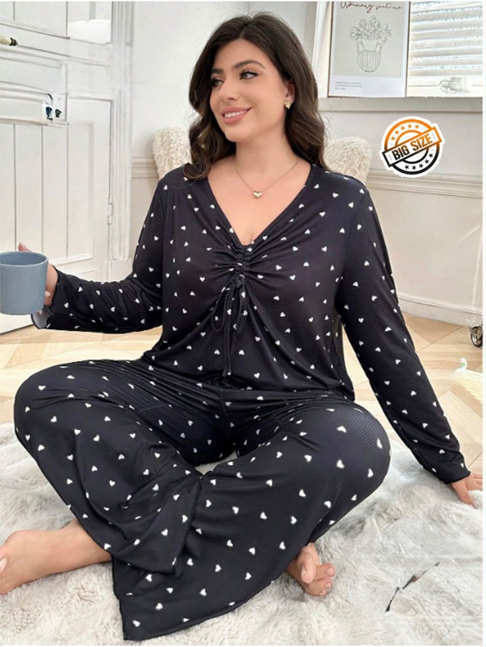 Frost Velvet Big Size Pajama