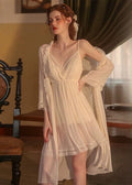 Vintage Lace Robe Set