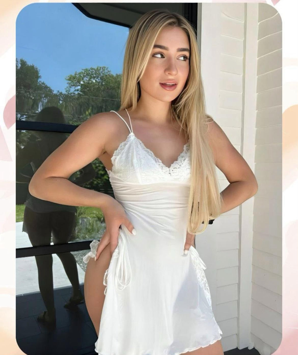 Lace Trim Babydoll